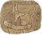 Anubis Relief :  Temple of Abydos, Egypt. Dynasty XIX, 1300 B.C. - Photo Museum Store Company