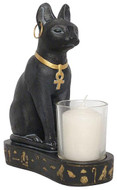 Egyptian cat candle holder : - Photo Museum Store Company