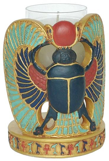 Scarab Candle Holder : - Photo Museum Store Company