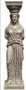 Caryatid Column - The Acropolis, Athens. 465 B.C. - Photo Museum Store Company