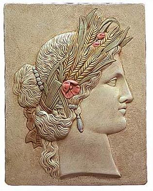 Demeter Relief - Versailles Municipal Library, France. 18th century - Photo Museum Store Company