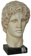 Bust of Alexander the great - The Acropolis Museum, Athens, 330 B.C. - Photo Museum Store Company
