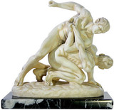 Greek Wrestlers - Olympic History - Uffizi Gallery in Florence, Italy - Photo Museum Store Company