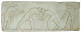 Greek wrestlers relief - Photo Museum Store Company