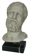 Bust of Hippocrates - National Archaeological Museum, Athens, Greece, 300 B.C. - Photo Museum Store Company