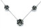 Three Graces Rose Necklace, sterling - from the collections at the Hillwood Museum & Gardens - Photo Museum Store Compan