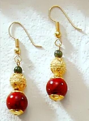 Jasper & Jade Earrings - Photo Museum Store Company