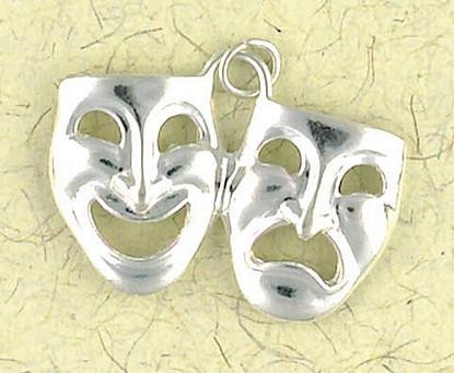 Drama Faces Pendant on Cord : Entertainment & Entertainer - Photo Museum Store Company