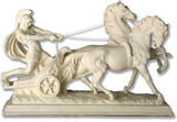 Roman Chariot : Italian Import - Italian Marble - Photo Museum Store Company