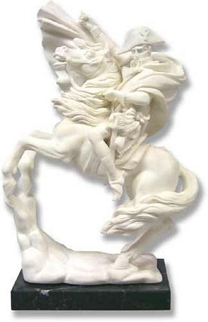 Napoleon On Horse : Italian Import - Italian Marble - Photo Museum Store Company