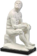 The Pugilist (Resting Boxer) : Italian Import - Italian Marble - Photo Museum Store Company