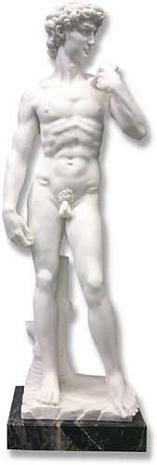 Michelangelo's David (Imported Italian Reproduction) : Florence, Galleria dell'Accademia, 1504 - Photo Museum Store Comp