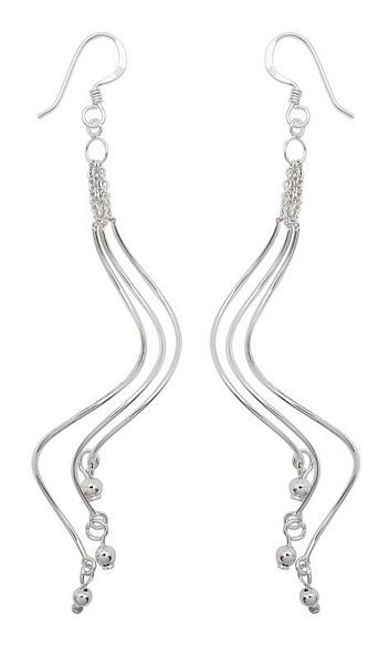 3 Swirl Trendi French Hook Earrings - Photo Museum Store Company