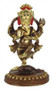 Dancing Ganesh, 8H gold plated - Photo Museum Store Company