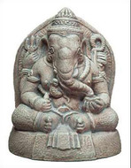 Small Ganesh (Seated Ganapati, the elephant headed God of Wisdom and Success) - Photo Museum Store Company