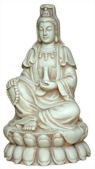 Kuan-Yin with rosary - Photo Museum Store Company