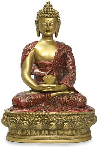 12"  Buddha in meditation - Photo Museum Store Company