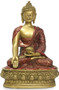 12"  Buddha in wish giving pose - Photo Museum Store Company