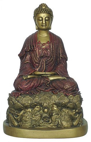 Buddha on a dragon base - Photo Museum Store Company