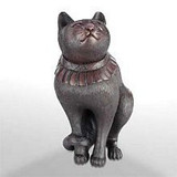 Japanese Standing Cat - Japanese Netsuke - Photo Museum Store Company