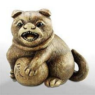 つかいふるしのいぬ Dog - Japanese Netsuke | Museum Store Company gifts, jewelry and more
