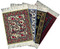 International Collection Coaster Rug Set of Four.  Four Designs. Great Gift Set - Photo Museum Store Company