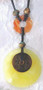 I Ching, Jade & Carnelian Necklace - Photo Museum Store Company