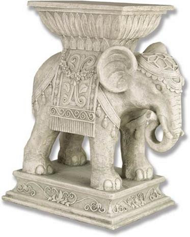 Elephant Indian Pedestal - Photo Museum Store Company