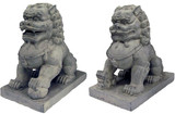 Large set of Foo dogs - Photo Museum Store Company