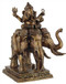 Ganesh seated on elephant - Photo Museum Store Company