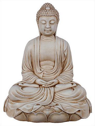 buddha in meditation sculpture