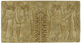 Ashurnasirpal Relief - Nimrud (ancient Kalhu), Neo-Assyrian, 883-859 BC. - Photo Museum Store Company