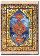 Antique Heriz - Miniature Rug & Mouse Pad - Photo Museum Store Company