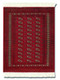 Turkoman Bokhara: Red Group - Turkish / Indian Miniature Rug & Mouse Pad - Photo Museum Store Company