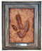 Theropod Track (Dinosaur Fossil Reproduction) Mid to Late Jurassic Period - Photo Museum Store Company