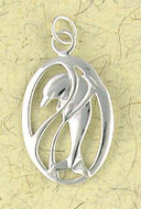 Dolphin Pendant Pendant on Cord : Nature, Wildlife and Marine Animal Collection - Photo Museum Store Company
