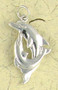 Dolphins Pendant on Cord : Nature, Wildlife and Marine Animal Collection - Photo Museum Store Company