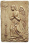Archangel Gabriel :  L.A. County Museum of Art, Los Angeles. 1480 A.D. - Photo Museum Store Company