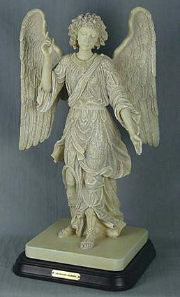 Large Archangel Raphael :  L.A. County Museum of Art, Los Angeles. 1500A.D. - Photo Museum Store Company