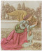 The Annunciation - From a painting of Leonardo Da Vinci - Photo Museum Store Company