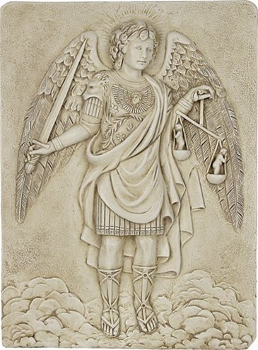 Archangel Michael wall plaque - Photo Museum Store Company