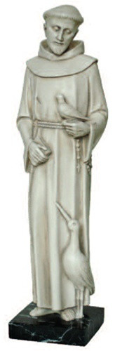 St. Francis of Assisi Standing with Birds Statue - Photo Museum Store Company