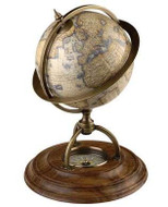 Terrestrial Globe With Compass - Photo Museum Store Company