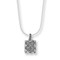 Imperial Collection - Marcasite Square Pendant - Photo Museum Store Company