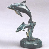 Two Verdi Dolphins - Photo Museum Store Company