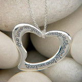 The Love We Give Away Is the Only Love We Keep Necklace - Photo Museum Store Company