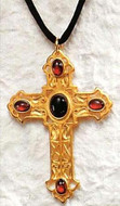 Jeweled Cross Pendant & Necklace - American ca. 1905,  Cleveland Museum of Art - Photo Museum Store Company