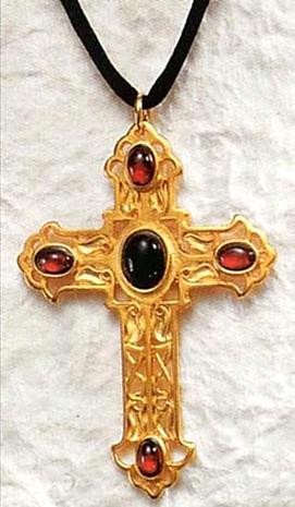 Jeweled Cross Pendant & Necklace - American ca. 1905,  Cleveland Museum of Art - Photo Museum Store Company