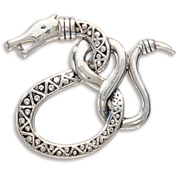Viking Snake Brooch - Photo Museum Store Company