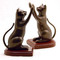 Curious Cat Bookends - Pair - Photo Museum Store Company